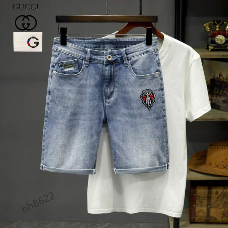 Picture of Gucci Jeans Short _SKUGucciJeanPantssz28-3825t0410453